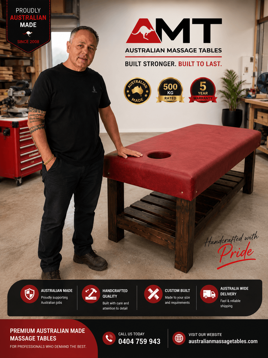 Owner of Australian Massage Tables