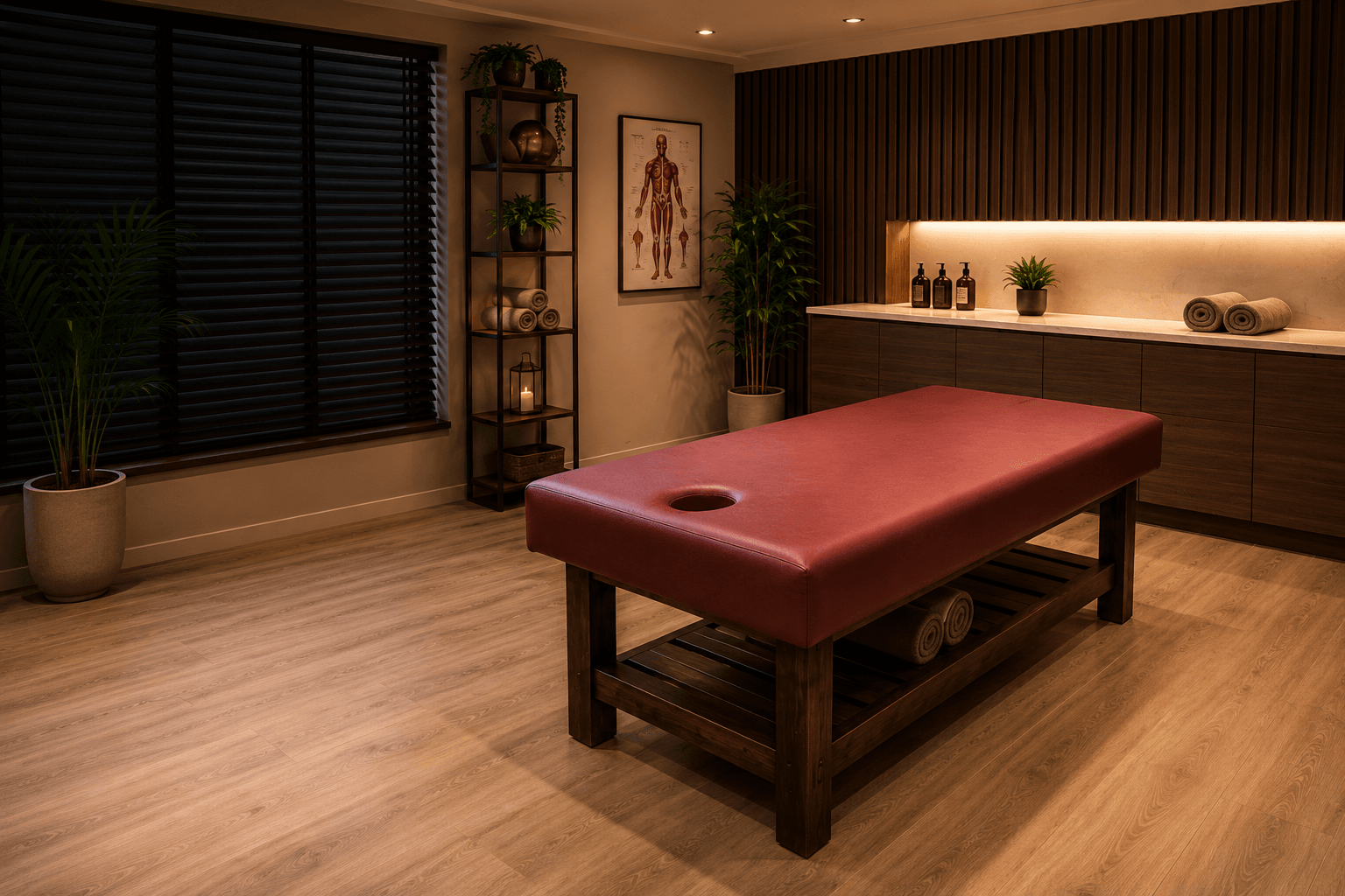 Australian-made professional massage table